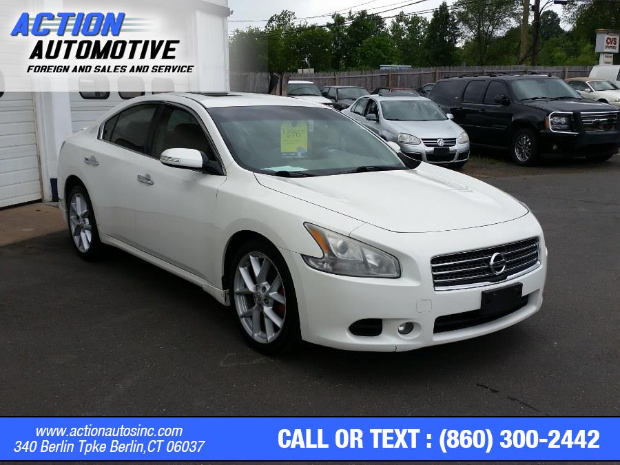 Used Nissan Maxima 4dr Sdn V6 CVT 3.5 S 2009 | Action Automotive. Berlin, Connecticut Used Nissan Maxima 4dr Sdn V6 CVT 3.5 S 2009 | Action Automotive. Berlin, Connecticut