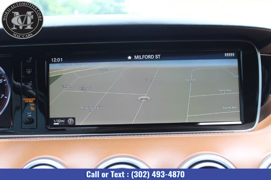 2015 Mercedes-Benz S-Class 2dr Cpe S 550 4MATIC, available for sale in New Castle, Delaware | Morsi Automotive Corporation. New Castle, Delaware 2015 Mercedes-Benz S-Class 2dr Cpe S 550 4MATIC, available for sale in New Castle, Delaware | Morsi Automotive Corporation. New Castle, Delaware