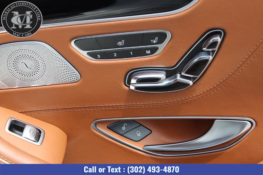 2015 Mercedes-Benz S-Class 2dr Cpe S 550 4MATIC, available for sale in New Castle, Delaware | Morsi Automotive Corporation. New Castle, Delaware 2015 Mercedes-Benz S-Class 2dr Cpe S 550 4MATIC, available for sale in New Castle, Delaware | Morsi Automotive Corporation. New Castle, Delaware
