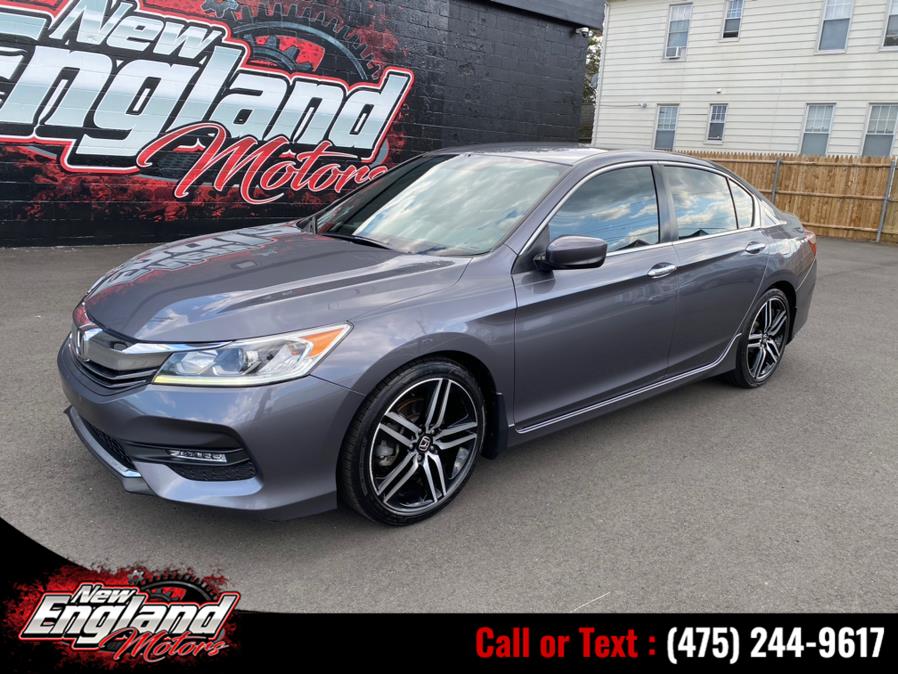 2016 Honda Accord Sedan 4dr I4 CVT Sport, available for sale in Hamden, Connecticut | New England Motors LLC. Hamden, Connecticut 2016 Honda Accord Sedan 4dr I4 CVT Sport, available for sale in Hamden, Connecticut | New England Motors LLC. Hamden, Connecticut