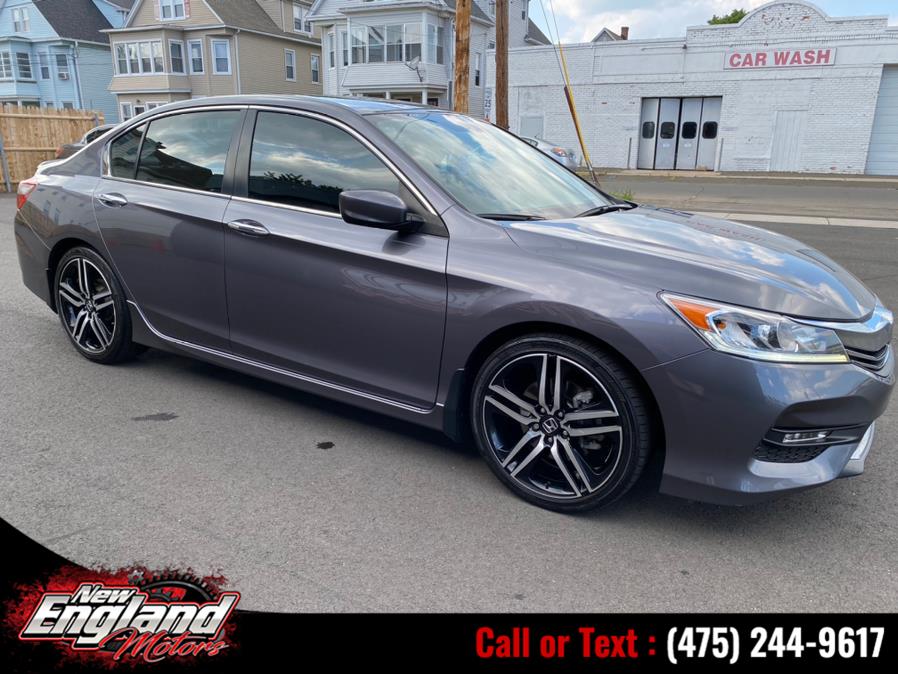 2016 Honda Accord Sedan 4dr I4 CVT Sport, available for sale in Hamden, Connecticut | New England Motors LLC. Hamden, Connecticut 2016 Honda Accord Sedan 4dr I4 CVT Sport, available for sale in Hamden, Connecticut | New England Motors LLC. Hamden, Connecticut