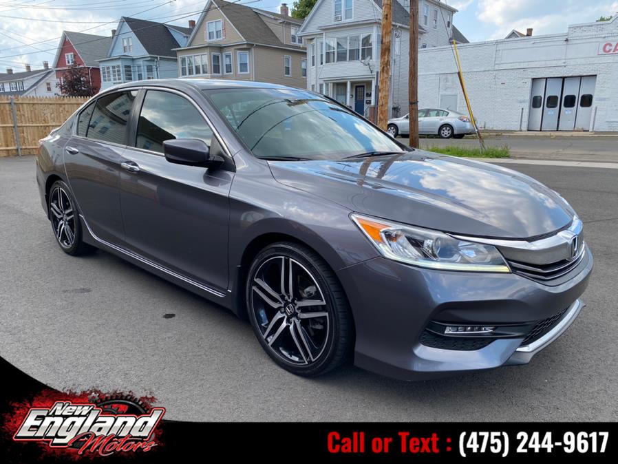 2016 Honda Accord Sedan 4dr I4 CVT Sport, available for sale in Hamden, Connecticut | New England Motors LLC. Hamden, Connecticut 2016 Honda Accord Sedan 4dr I4 CVT Sport, available for sale in Hamden, Connecticut | New England Motors LLC. Hamden, Connecticut
