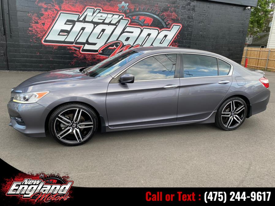 2016 Honda Accord Sedan 4dr I4 CVT Sport, available for sale in Hamden, Connecticut | New England Motors LLC. Hamden, Connecticut 2016 Honda Accord Sedan 4dr I4 CVT Sport, available for sale in Hamden, Connecticut | New England Motors LLC. Hamden, Connecticut