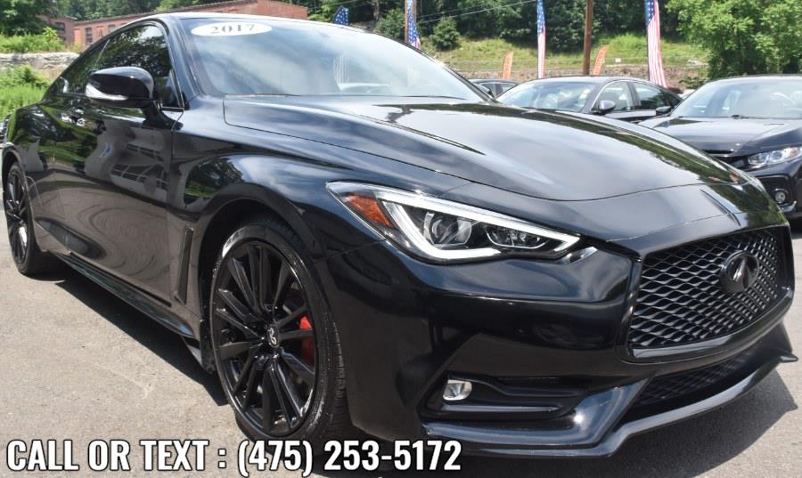 Used INFINITI Q60 3.0t SPORT AWD 2017 | Highline Car Connection. Waterbury, Connecticut Used INFINITI Q60 3.0t SPORT AWD 2017 | Highline Car Connection. Waterbury, Connecticut