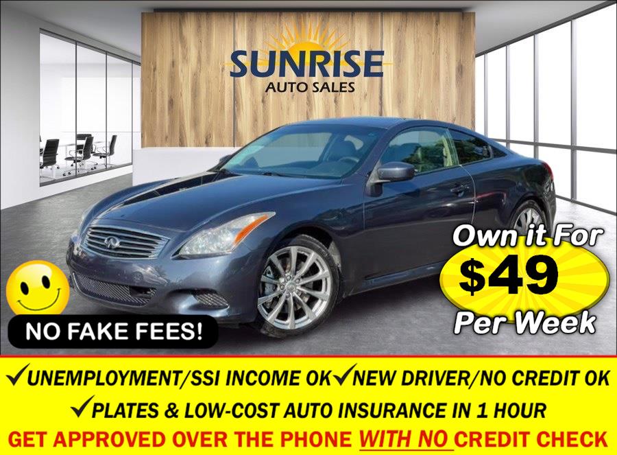 2008 Infiniti G37 Coupe 2dr Base, available for sale in Rosedale, New York | Sunrise Auto Sales. Rosedale, New York