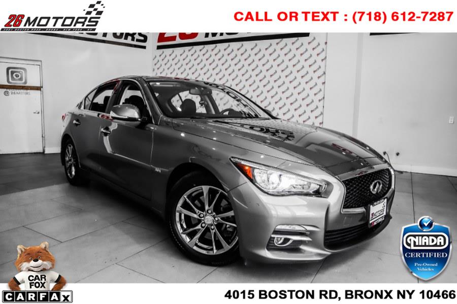 Used INFINITI Q50 3.0t Premium AWD 2017 | 26 Motors Corp. Bronx, New York Used INFINITI Q50 3.0t Premium AWD 2017 | 26 Motors Corp. Bronx, New York