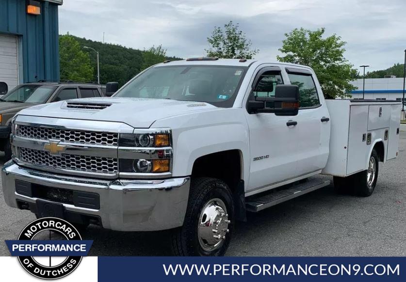 2019 Chevrolet Silverado 3500HD CC 4WD Crew Cab 171.5" WB, 59.06" CA WT, available for sale in Wappingers Falls, New York | Performance Motor Cars. Wappingers Falls, New York