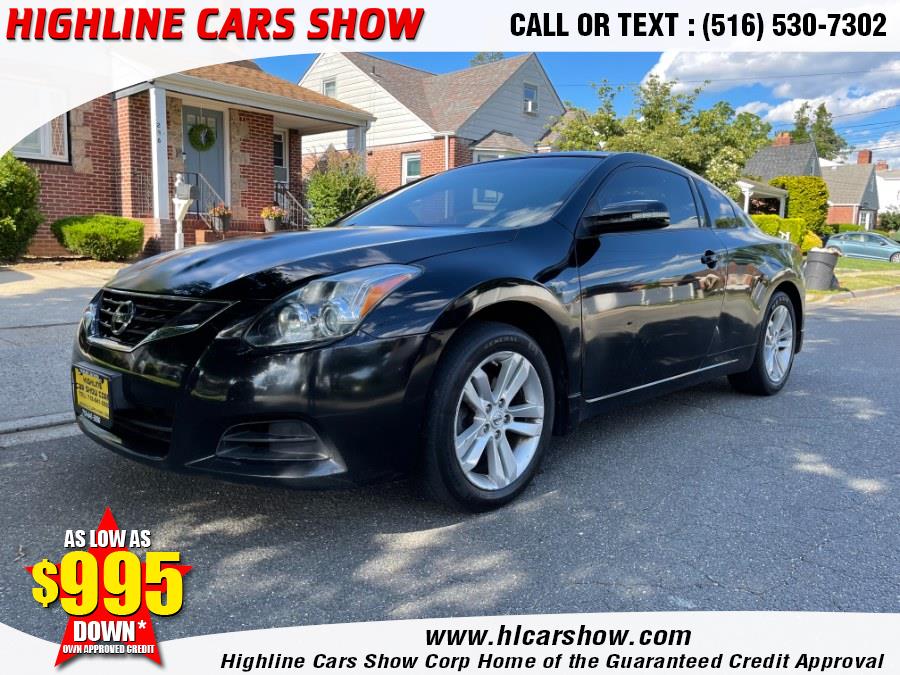 2013 Nissan Altima 2dr Cpe I4 2.5 S, available for sale in West Hempstead, New York | Highline Cars Show Corp. West Hempstead, New York