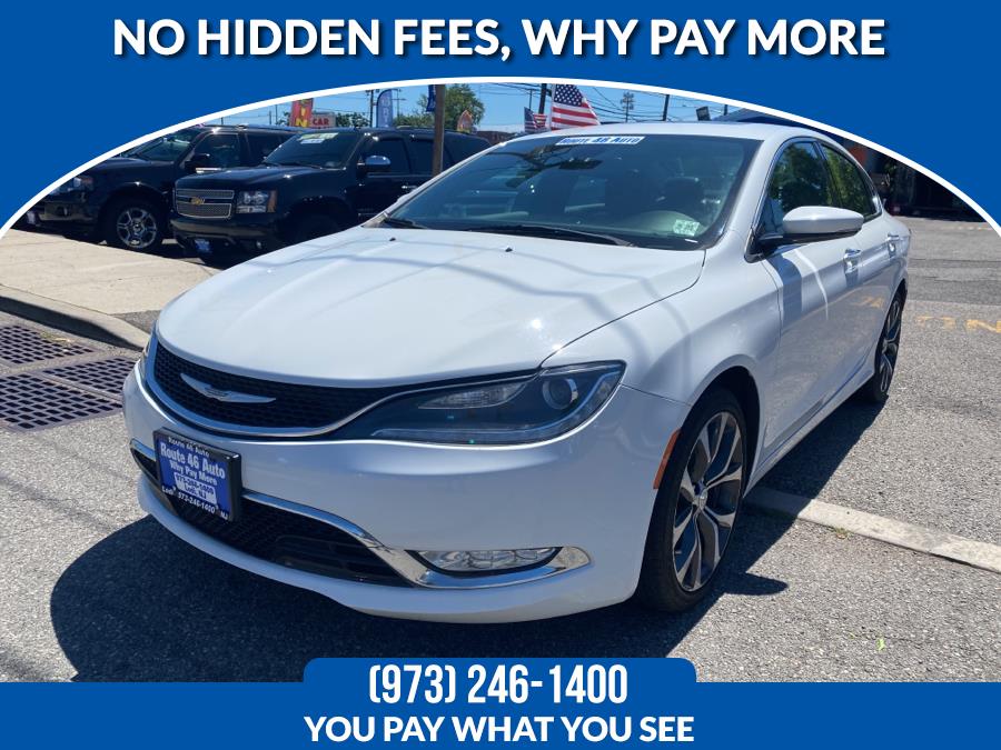 2016 Chrysler 200 4dr Sdn C FWD, available for sale in Lodi, New Jersey | Route 46 Auto Sales Inc. Lodi, New Jersey