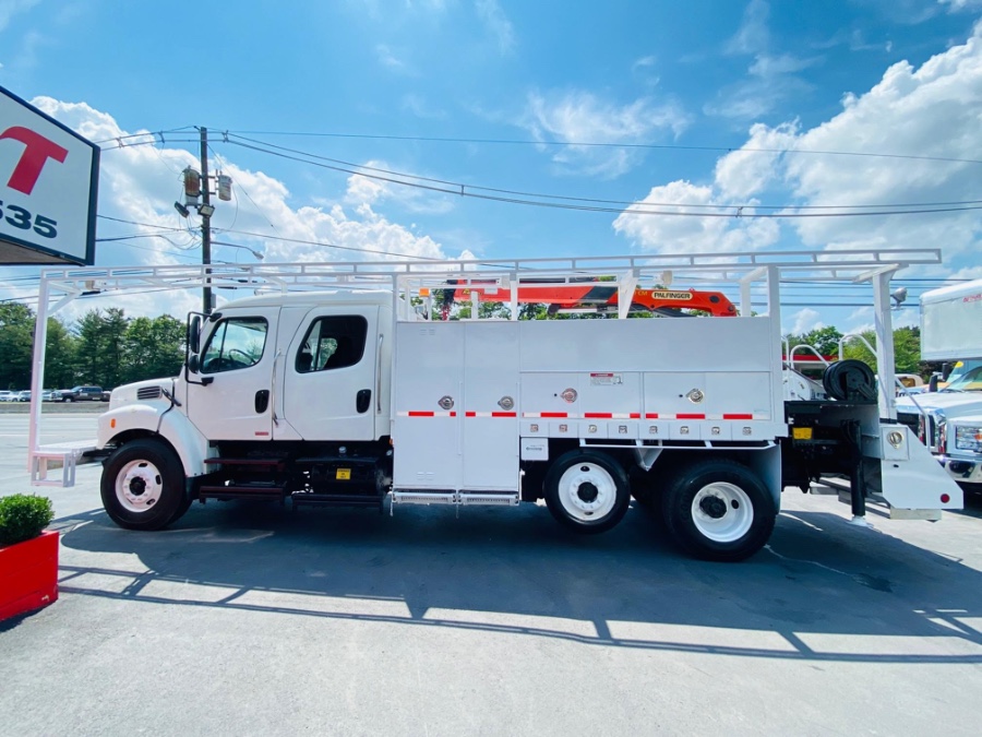 2010 Freightliner M2 CREW CAB PALFINGER PK 11001 CRANE UTILITY MECHANIC, available for sale in South Amboy, New Jersey | NJ Truck Spot. South Amboy, New Jersey 2010 Freightliner M2 CREW CAB PALFINGER PK 11001 CRANE UTILITY MECHANIC, available for sale in South Amboy, New Jersey | NJ Truck Spot. South Amboy, New Jersey