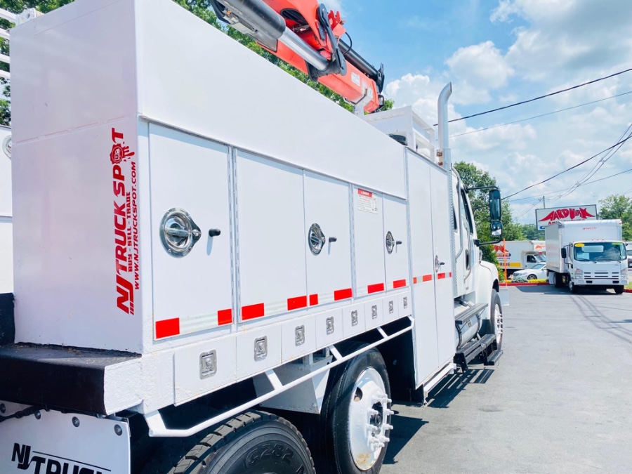 2010 Freightliner M2 CREW CAB PALFINGER PK 11001 CRANE UTILITY MECHANIC, available for sale in South Amboy, New Jersey | NJ Truck Spot. South Amboy, New Jersey 2010 Freightliner M2 CREW CAB PALFINGER PK 11001 CRANE UTILITY MECHANIC, available for sale in South Amboy, New Jersey | NJ Truck Spot. South Amboy, New Jersey
