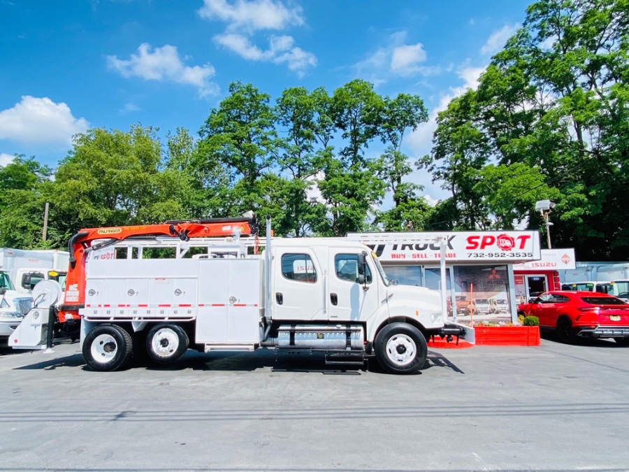 2010 Freightliner M2 CREW CAB PALFINGER PK 11001 CRANE UTILITY MECHANIC, available for sale in South Amboy, New Jersey | NJ Truck Spot. South Amboy, New Jersey 2010 Freightliner M2 CREW CAB PALFINGER PK 11001 CRANE UTILITY MECHANIC, available for sale in South Amboy, New Jersey | NJ Truck Spot. South Amboy, New Jersey