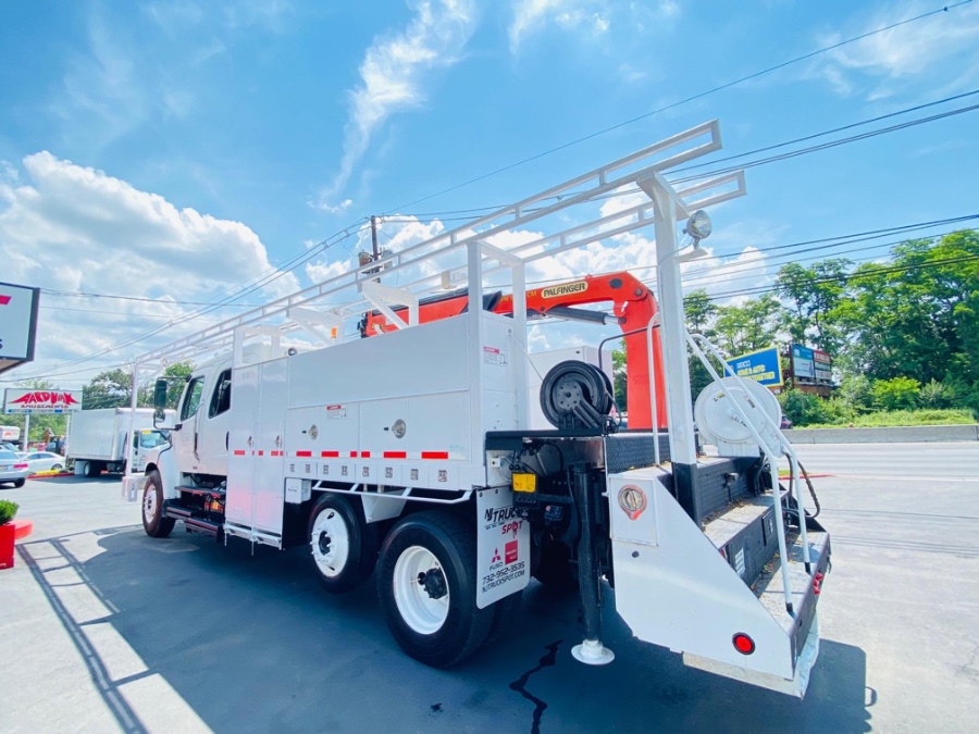 2010 Freightliner M2 CREW CAB PALFINGER PK 11001 CRANE UTILITY MECHANIC, available for sale in South Amboy, New Jersey | NJ Truck Spot. South Amboy, New Jersey 2010 Freightliner M2 CREW CAB PALFINGER PK 11001 CRANE UTILITY MECHANIC, available for sale in South Amboy, New Jersey | NJ Truck Spot. South Amboy, New Jersey