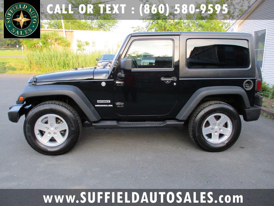 2012 Jeep Wrangler 4WD 2dr Sport, available for sale in Suffield, Connecticut | Suffield Auto LLC. Suffield, Connecticut