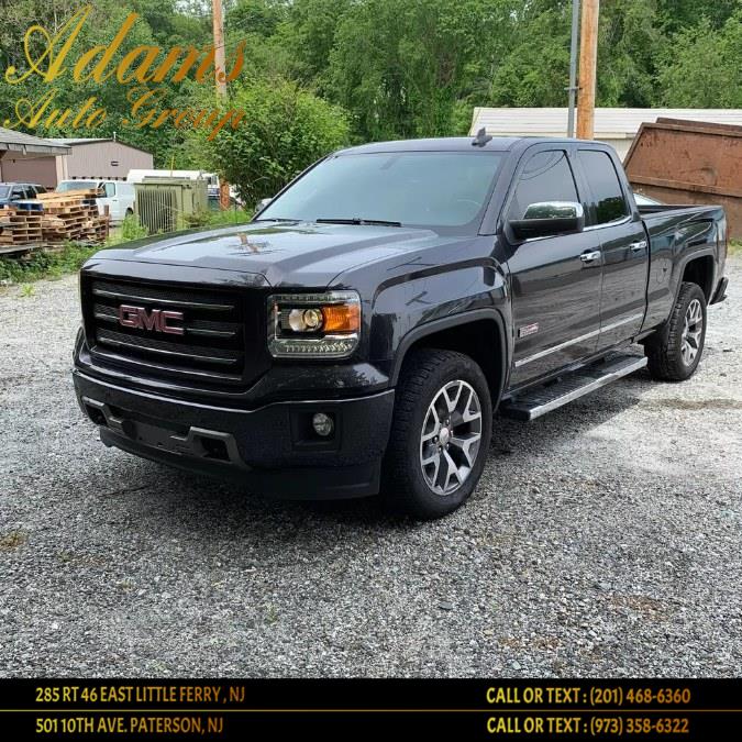 2015 GMC Sierra 1500 4WD Double Cab 143.5" SLT, available for sale in Paterson, New Jersey | Adams Auto Group. Paterson, New Jersey