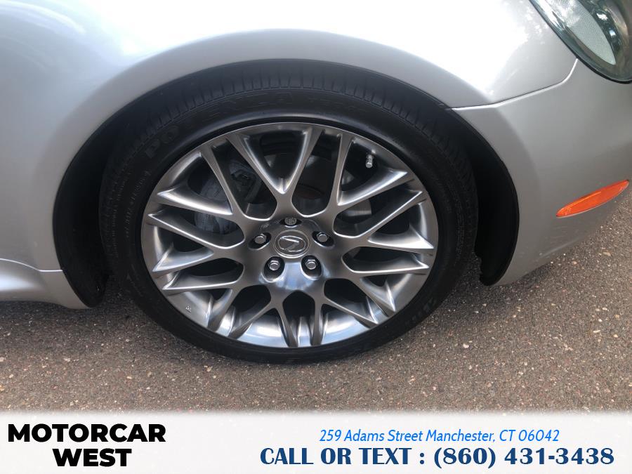 2002 Lexus SC 430 2dr Convertible, available for sale in Manchester, Connecticut | Motorcar West. Manchester, Connecticut 2002 Lexus SC 430 2dr Convertible, available for sale in Manchester, Connecticut | Motorcar West. Manchester, Connecticut