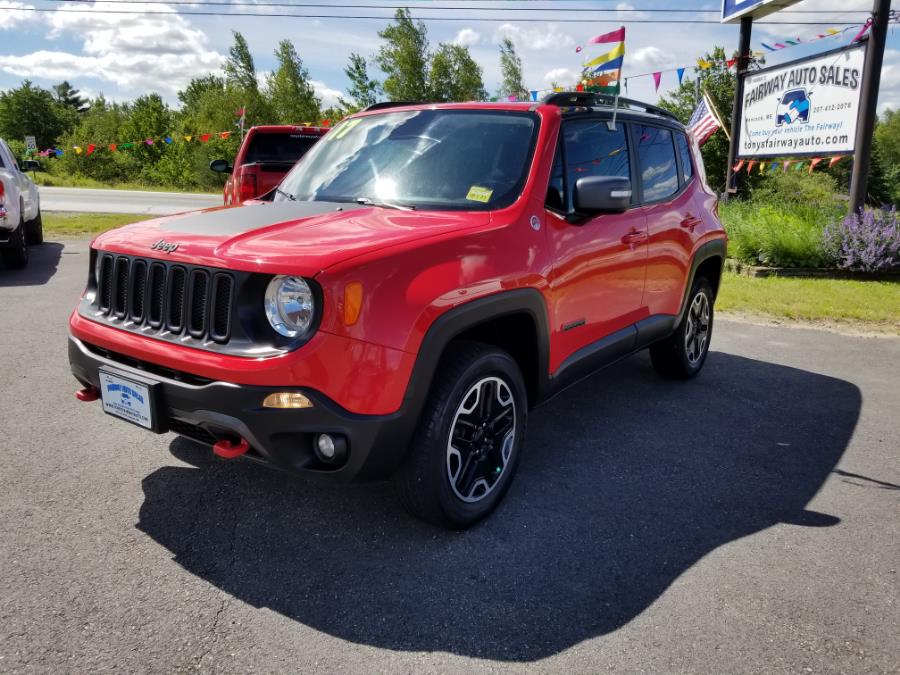 Used Jeep Renegade Trailhawk 4x4 2017 | Fairway Auto Sales. Hancock, Maine Used Jeep Renegade Trailhawk 4x4 2017 | Fairway Auto Sales. Hancock, Maine