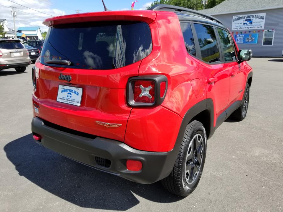 Used Jeep Renegade Trailhawk 4x4 2017 | Fairway Auto Sales. Hancock, Maine Used Jeep Renegade Trailhawk 4x4 2017 | Fairway Auto Sales. Hancock, Maine