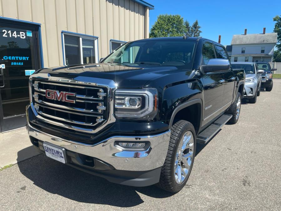 2018 GMC Sierra 1500 4WD Crew Cab 143.5" SLT, available for sale in East Windsor, Connecticut | Century Auto And Truck. East Windsor, Connecticut