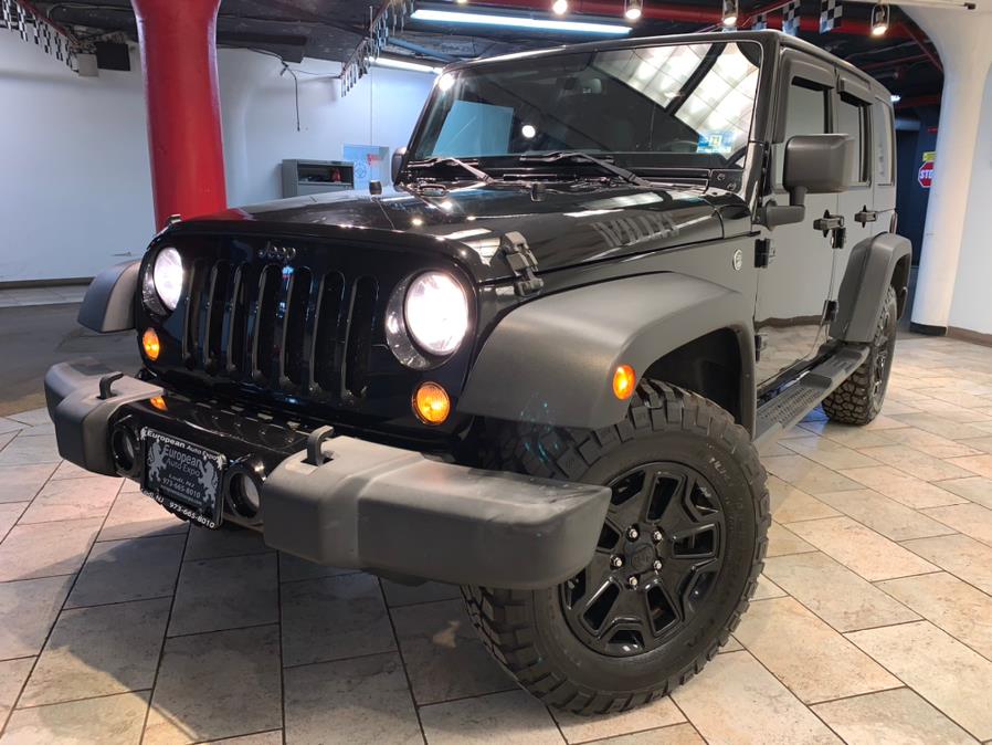 2016 Jeep Wrangler Unlimited 4WD 4dr Willys Wheeler, available for sale in Lodi, New Jersey | European Auto Expo. Lodi, New Jersey
