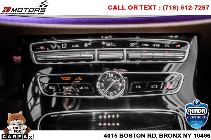 Used Mercedes-Benz E-Class E 300 Sport 4MATIC Sedan 2017 | 26 Motors Corp. Bronx, New York Used Mercedes-Benz E-Class E 300 Sport 4MATIC Sedan 2017 | 26 Motors Corp. Bronx, New York