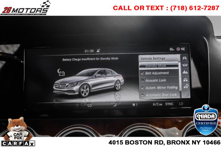 Used Mercedes-Benz E-Class E 300 Sport 4MATIC Sedan 2017 | 26 Motors Corp. Bronx, New York Used Mercedes-Benz E-Class E 300 Sport 4MATIC Sedan 2017 | 26 Motors Corp. Bronx, New York