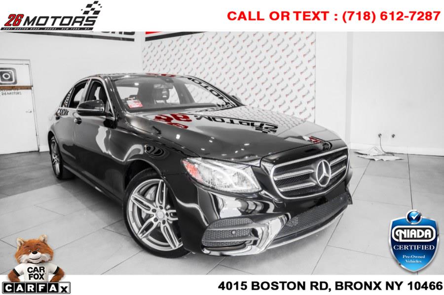 Used Mercedes-Benz E-Class E 300 Sport 4MATIC Sedan 2017 | 26 Motors Corp. Bronx, New York Used Mercedes-Benz E-Class E 300 Sport 4MATIC Sedan 2017 | 26 Motors Corp. Bronx, New York