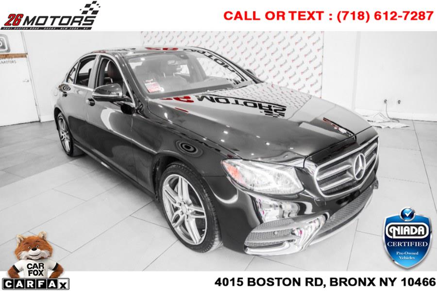 Used Mercedes-Benz E-Class E 300 Sport 4MATIC Sedan 2017 | 26 Motors Corp. Bronx, New York Used Mercedes-Benz E-Class E 300 Sport 4MATIC Sedan 2017 | 26 Motors Corp. Bronx, New York