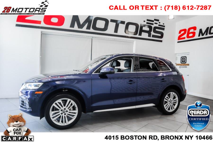 Used Audi Q5 2.0 TFSI Premium Plus 2018 | 26 Motors Corp. Bronx, New York Used Audi Q5 2.0 TFSI Premium Plus 2018 | 26 Motors Corp. Bronx, New York