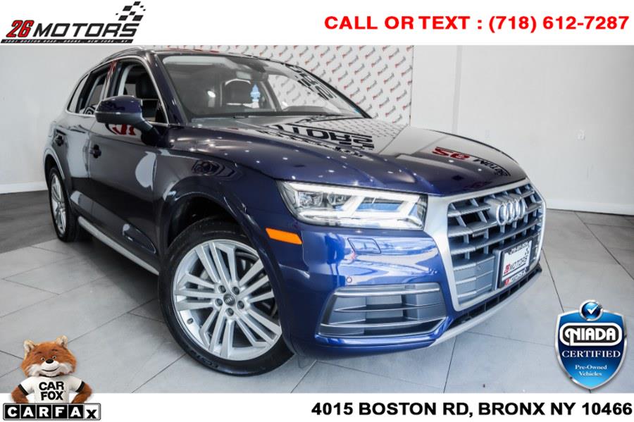 Used Audi Q5 2.0 TFSI Premium Plus 2018 | 26 Motors Corp. Bronx, New York Used Audi Q5 2.0 TFSI Premium Plus 2018 | 26 Motors Corp. Bronx, New York