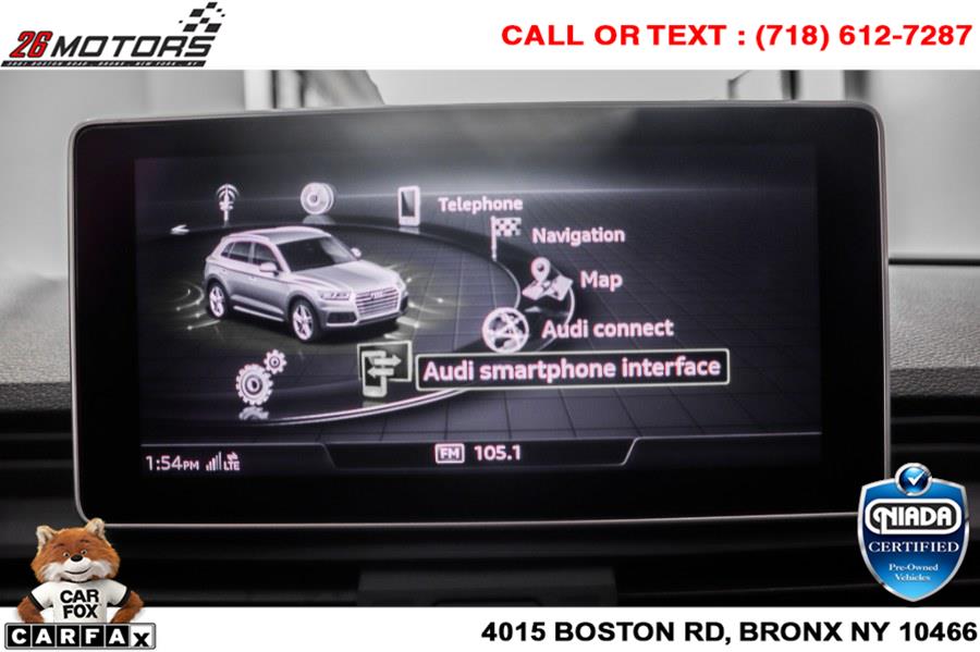 Used Audi Q5 2.0 TFSI Premium Plus 2018 | 26 Motors Corp. Bronx, New York Used Audi Q5 2.0 TFSI Premium Plus 2018 | 26 Motors Corp. Bronx, New York