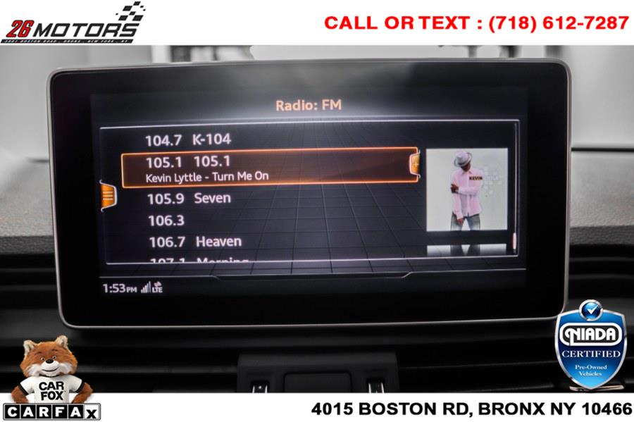 Used Audi Q5 2.0 TFSI Premium Plus 2018 | 26 Motors Corp. Bronx, New York Used Audi Q5 2.0 TFSI Premium Plus 2018 | 26 Motors Corp. Bronx, New York