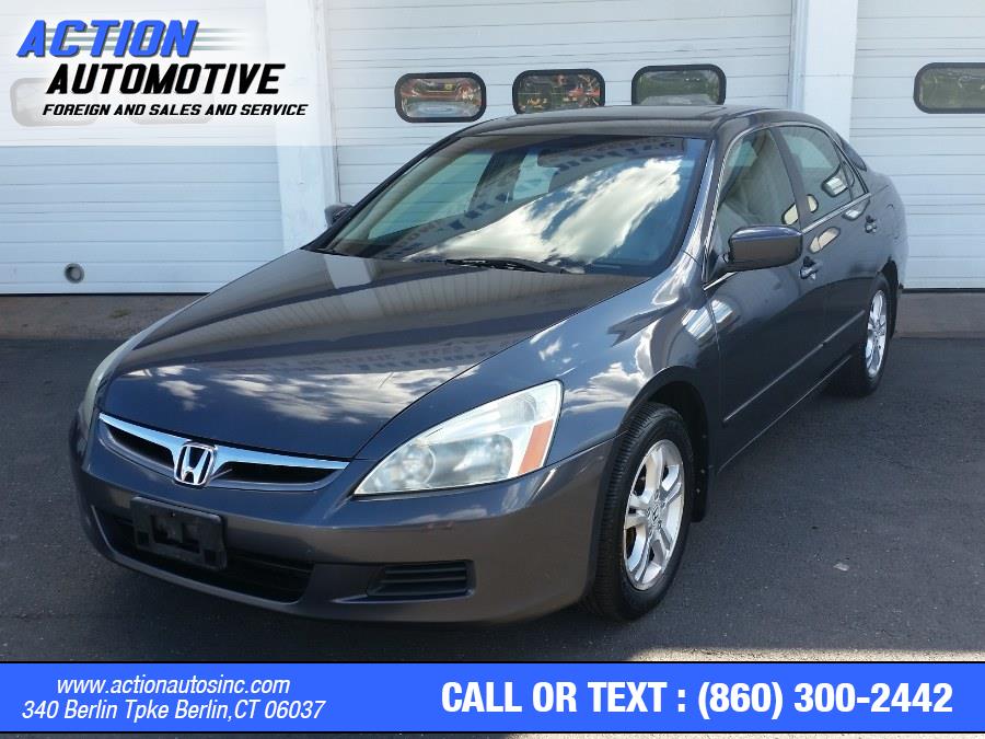 Used Honda Accord Sdn 4dr I4 AT EX 2007 | Action Automotive. Berlin, Connecticut