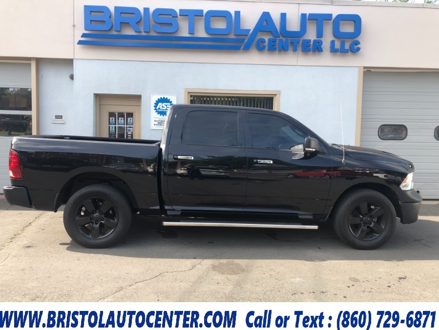 2016 Ram 1500 4WD Crew Cab 140.5" Big Horn, available for sale in Bristol, Connecticut | Bristol Auto Center LLC. Bristol, Connecticut