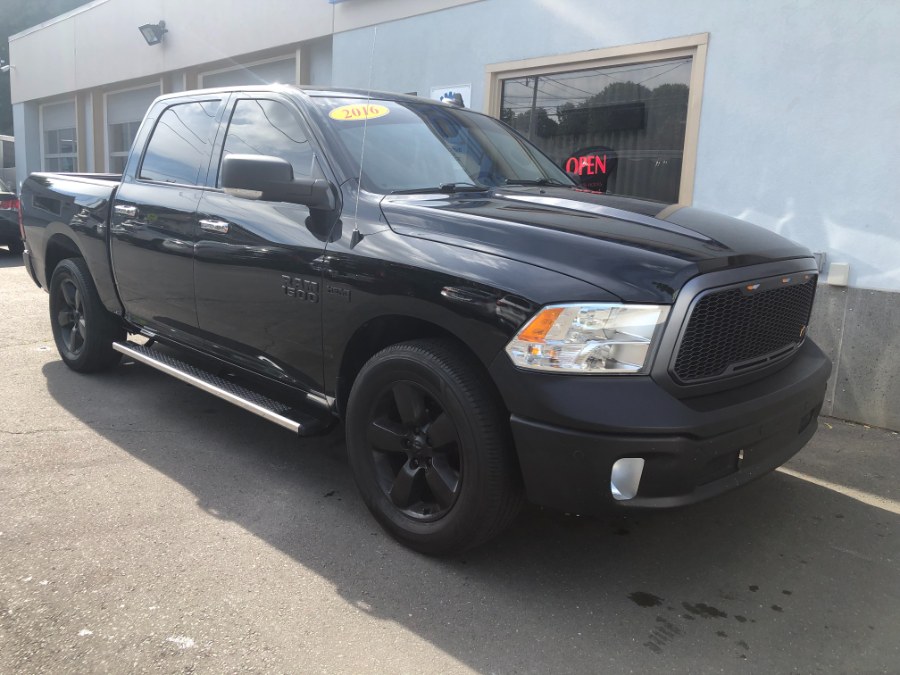 2016 Ram 1500 4WD Crew Cab 140.5" Big Horn, available for sale in Bristol, Connecticut | Bristol Auto Center LLC. Bristol, Connecticut 2016 Ram 1500 4WD Crew Cab 140.5" Big Horn, available for sale in Bristol, Connecticut | Bristol Auto Center LLC. Bristol, Connecticut