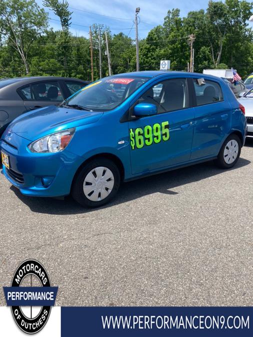 2015 Mitsubishi Mirage 4dr HB Man DE, available for sale in Wappingers Falls, New York | Performance Motor Cars. Wappingers Falls, New York