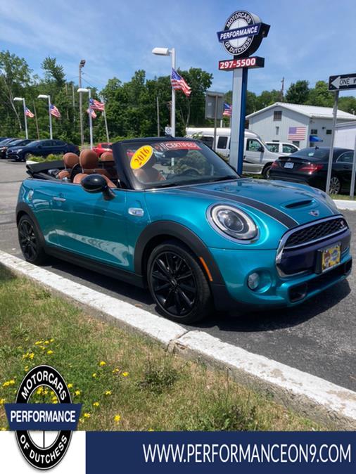 2016 MINI Cooper Convertible 2dr S, available for sale in Wappingers Falls, New York | Performance Motor Cars. Wappingers Falls, New York 2016 MINI Cooper Convertible 2dr S, available for sale in Wappingers Falls, New York | Performance Motor Cars. Wappingers Falls, New York