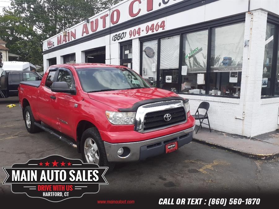 Used Toyota Tundra 4WD Double 145.7" 4.7L V8 SR5 (Natl 2007 | Main Auto Sales LLC. Hartford, Connecticut Used Toyota Tundra 4WD Double 145.7" 4.7L V8 SR5 (Natl 2007 | Main Auto Sales LLC. Hartford, Connecticut