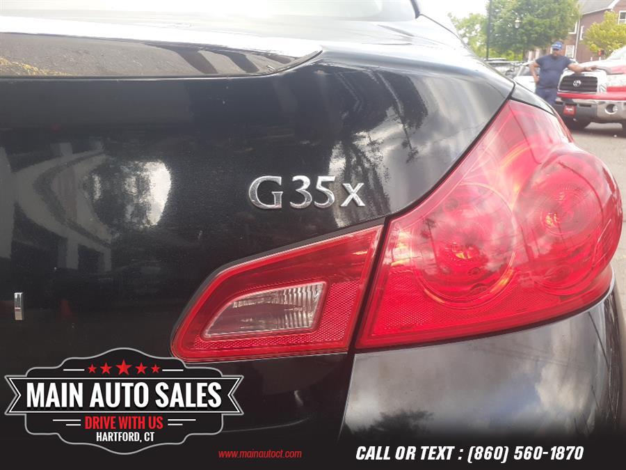 Used Infiniti G35 Sedan 4dr Auto G35x AWD 2007 | Main Auto Sales LLC. Hartford, Connecticut Used Infiniti G35 Sedan 4dr Auto G35x AWD 2007 | Main Auto Sales LLC. Hartford, Connecticut