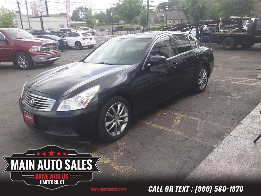 Used Infiniti G35 Sedan 4dr Auto G35x AWD 2007 | Main Auto Sales LLC. Hartford, Connecticut Used Infiniti G35 Sedan 4dr Auto G35x AWD 2007 | Main Auto Sales LLC. Hartford, Connecticut