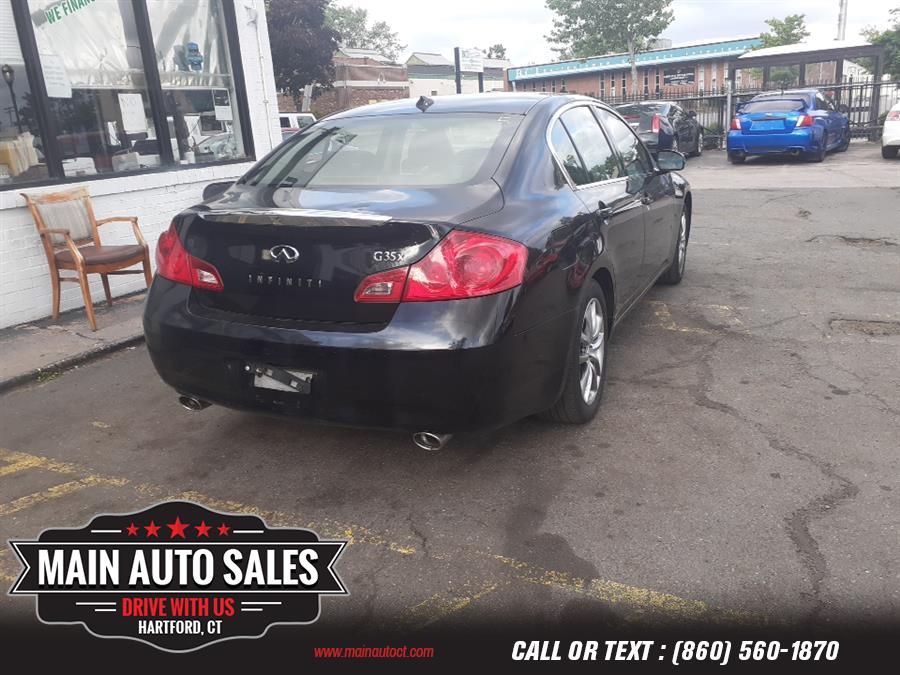 Used Infiniti G35 Sedan 4dr Auto G35x AWD 2007 | Main Auto Sales LLC. Hartford, Connecticut Used Infiniti G35 Sedan 4dr Auto G35x AWD 2007 | Main Auto Sales LLC. Hartford, Connecticut
