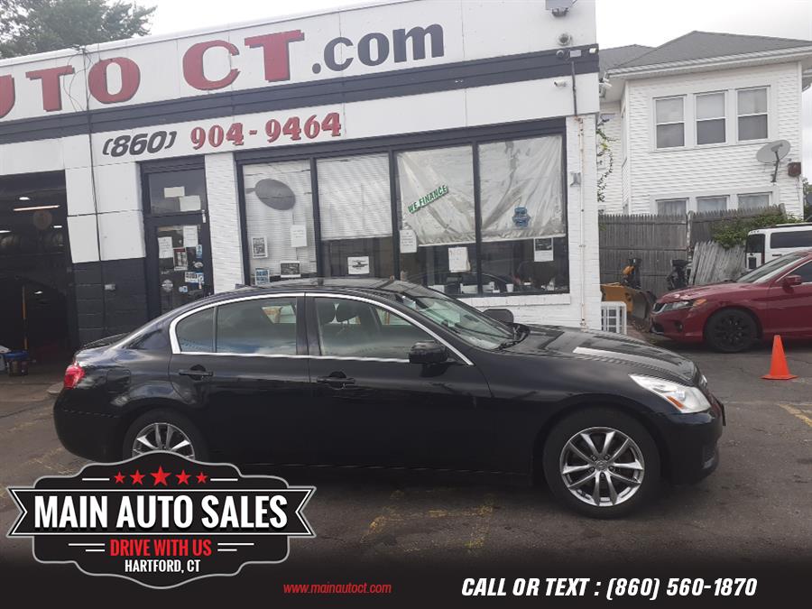 Used Infiniti G35 Sedan 4dr Auto G35x AWD 2007 | Main Auto Sales LLC. Hartford, Connecticut Used Infiniti G35 Sedan 4dr Auto G35x AWD 2007 | Main Auto Sales LLC. Hartford, Connecticut