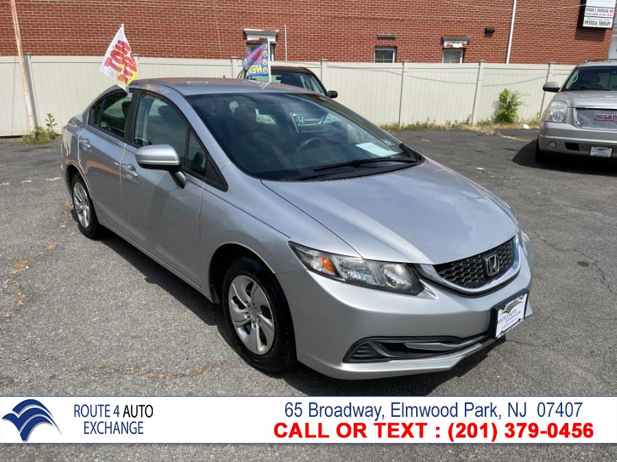 Used Honda Civic Sedan 4dr CVT LX 2014 | Route 4 Auto Exchange. Elmwood Park, New Jersey Used Honda Civic Sedan 4dr CVT LX 2014 | Route 4 Auto Exchange. Elmwood Park, New Jersey