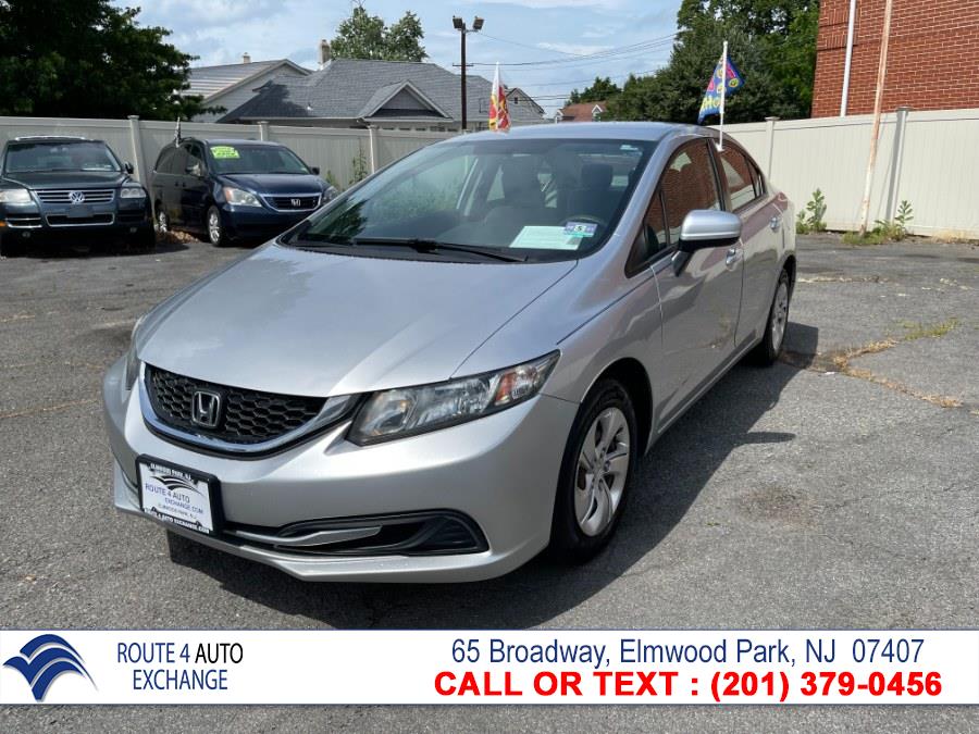 Used Honda Civic Sedan 4dr CVT LX 2014 | Route 4 Auto Exchange. Elmwood Park, New Jersey Used Honda Civic Sedan 4dr CVT LX 2014 | Route 4 Auto Exchange. Elmwood Park, New Jersey