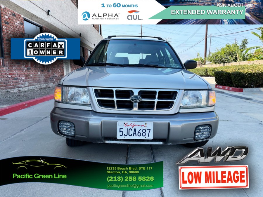 Used Subaru Forester 4dr S Auto 2000 | Pacific Green Line. Stanton, California Used Subaru Forester 4dr S Auto 2000 | Pacific Green Line. Stanton, California