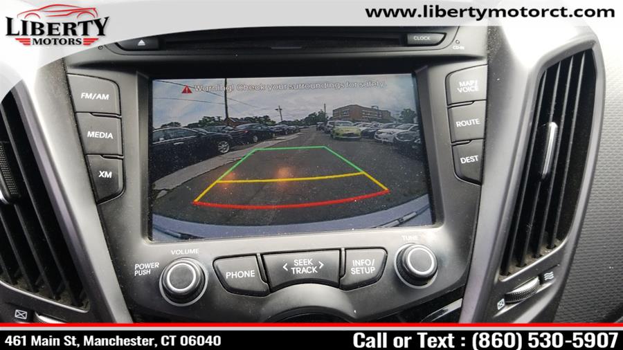 Used Hyundai Veloster 3dr Cpe Man Turbo w/Blue Int 2014 | Liberty Motors. Manchester, Connecticut Used Hyundai Veloster 3dr Cpe Man Turbo w/Blue Int 2014 | Liberty Motors. Manchester, Connecticut