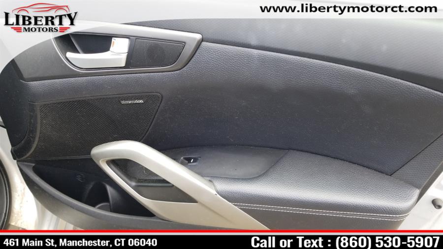 Used Hyundai Veloster 3dr Cpe Man Turbo w/Blue Int 2014 | Liberty Motors. Manchester, Connecticut Used Hyundai Veloster 3dr Cpe Man Turbo w/Blue Int 2014 | Liberty Motors. Manchester, Connecticut