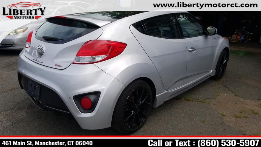 Used Hyundai Veloster 3dr Cpe Man Turbo w/Blue Int 2014 | Liberty Motors. Manchester, Connecticut Used Hyundai Veloster 3dr Cpe Man Turbo w/Blue Int 2014 | Liberty Motors. Manchester, Connecticut