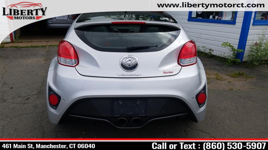 Used Hyundai Veloster 3dr Cpe Man Turbo w/Blue Int 2014 | Liberty Motors. Manchester, Connecticut Used Hyundai Veloster 3dr Cpe Man Turbo w/Blue Int 2014 | Liberty Motors. Manchester, Connecticut