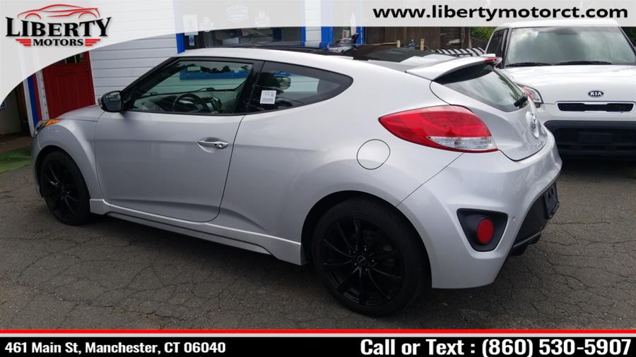 Used Hyundai Veloster 3dr Cpe Man Turbo w/Blue Int 2014 | Liberty Motors. Manchester, Connecticut Used Hyundai Veloster 3dr Cpe Man Turbo w/Blue Int 2014 | Liberty Motors. Manchester, Connecticut